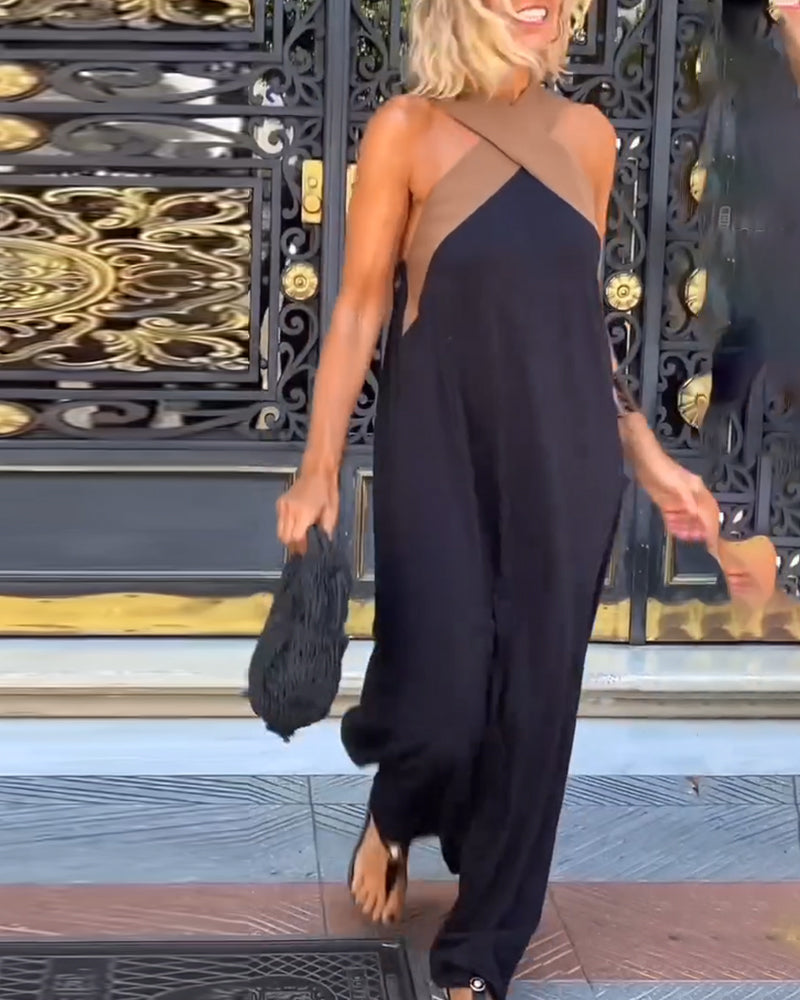 Ella™ | Elegantes Maxikleid mit gekreuztem Rücken