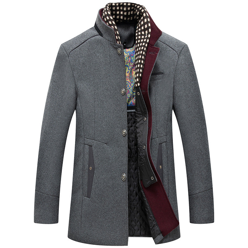 Edvin - Woll Windjacke Mantel