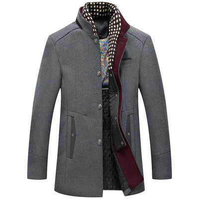 Edvin - Woll Windjacke Mantel