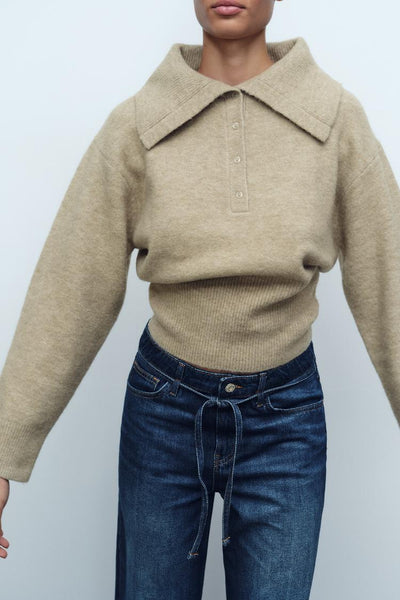 Mia | Kuscheliger Strickpullover