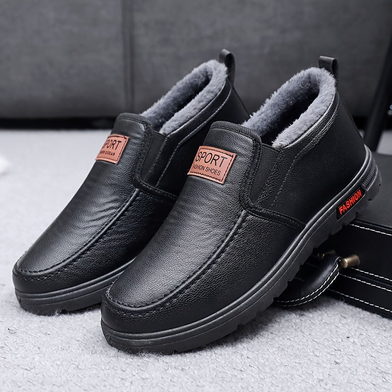 Winterschuhe Herren | Slip-On Mittlerer Schnitt Mit Innenfutter