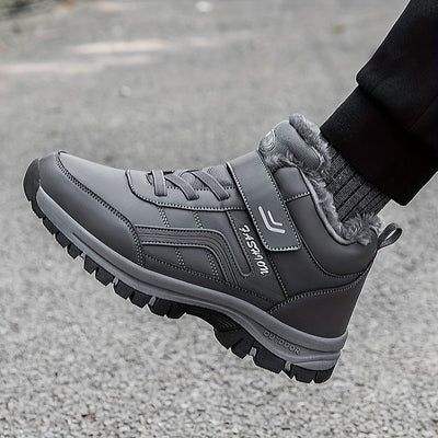 Winterschuhe Herren | Stiefel Mittelhoher Schnitt Mit Schnürung