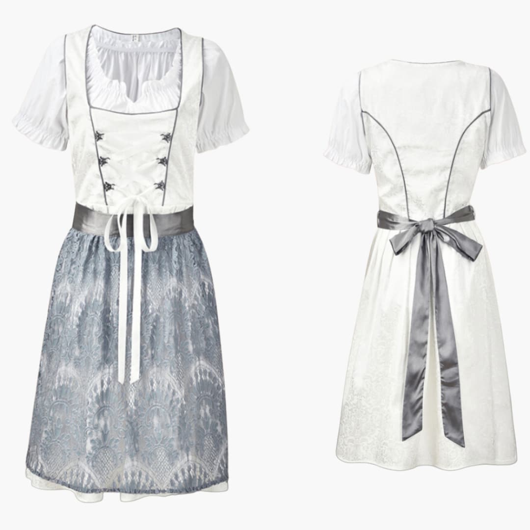 Dirndl Trachten kleid für Damen - Oktoberfest 2025