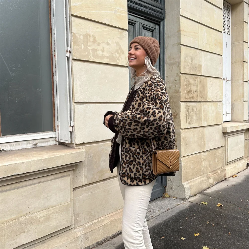 Mia | Leopard Print Jacke für Damen