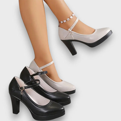Elvira – Elegante High Heels mit Blockabsatz
