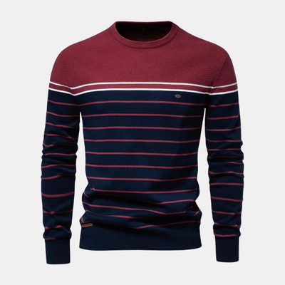 Riviera Freizeitpullover mit Streifen