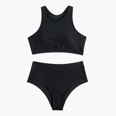Sport-Bikini - Damen Bustier-Set für Schwimmen & Training
