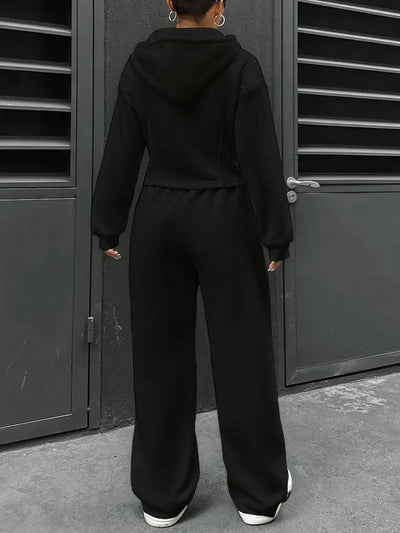 Nanci - Lässiges Zweiteiliges Set Mit Langen Ärmeln