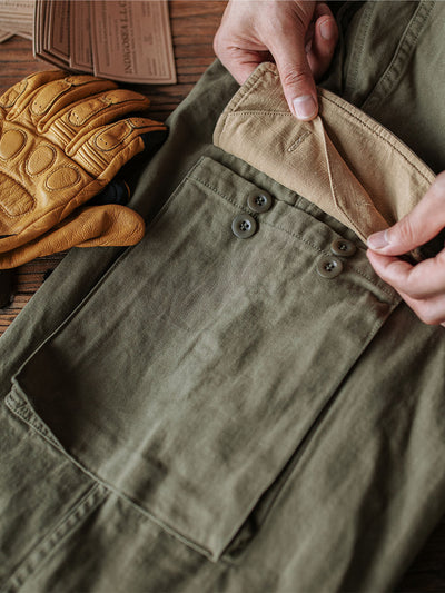 Ibrahim – Armee Hose M-47 Aus Fischgräten Twill