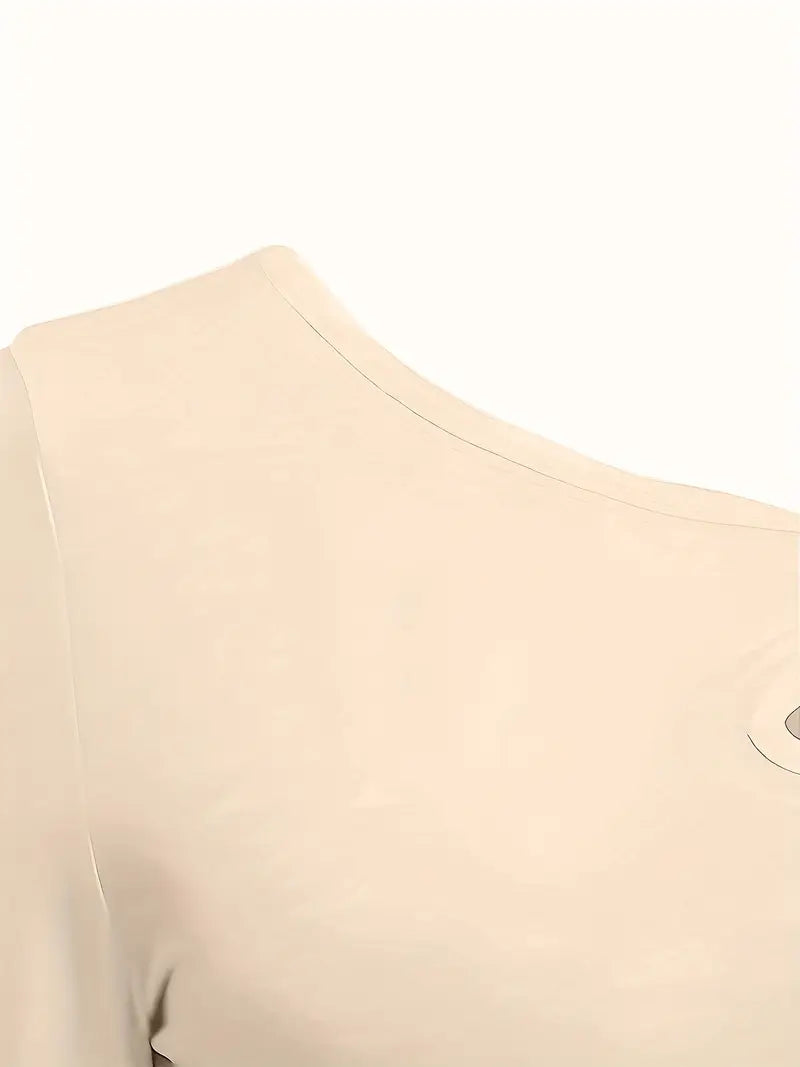 Nektaria - Kurzärmeliges Lässig Top