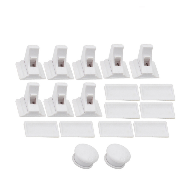 GuardPoint Snap – Unsichtbare Schrank- und Schubladenschloss – Bohrenfrei, Magnetkraft