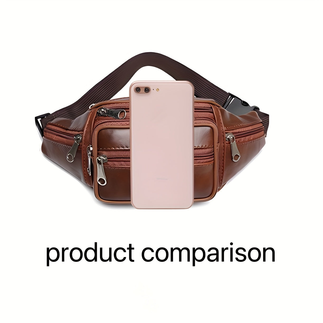 Reid | Premium-Leder Herren Hüft-Brusttasche für Komfort und Stil