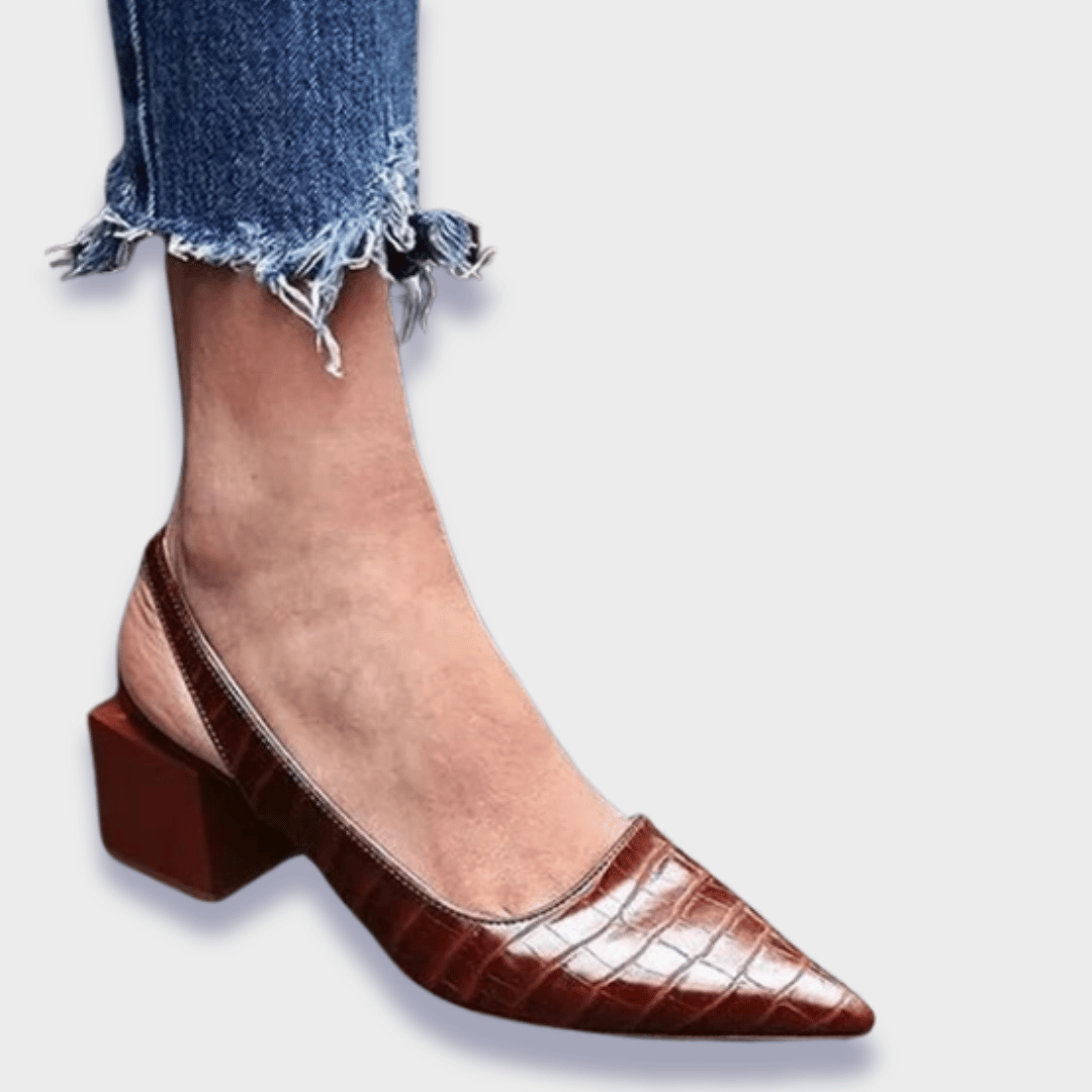 Emily | Orthopädische Pumps aus Premium-Kunstleder