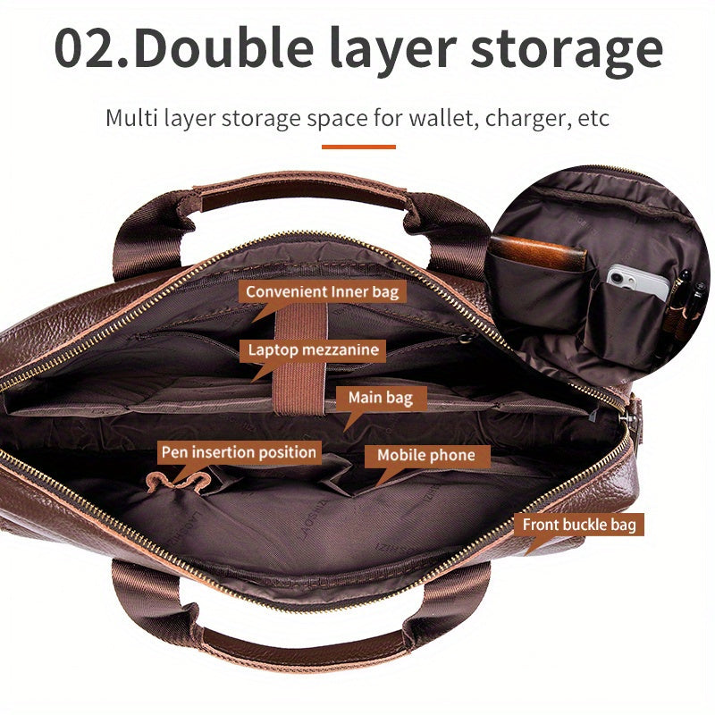 Eberesche | Stylische große Geschäftstasche mit strapazierfähigem Design