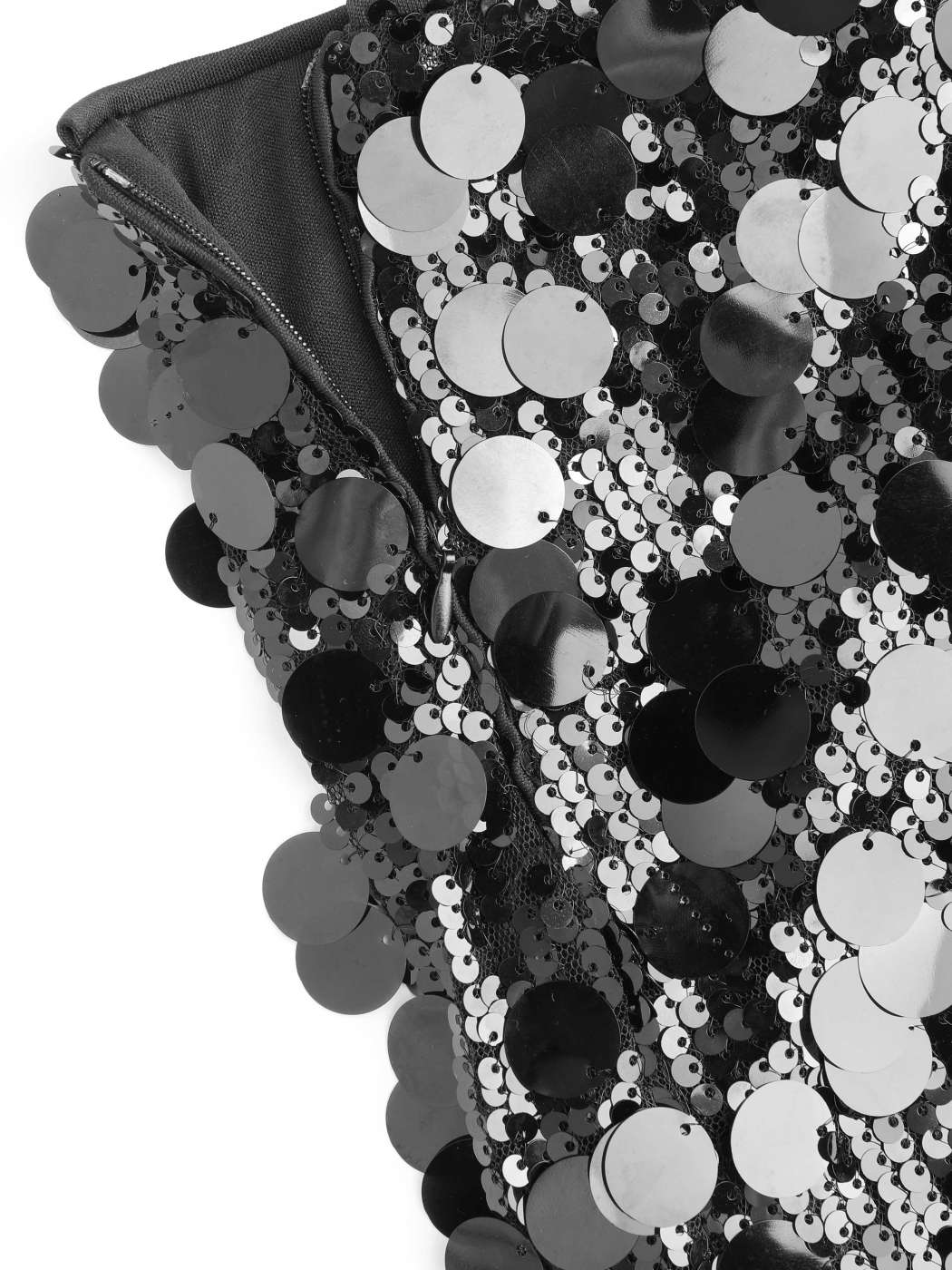 Lisa | Pailletten Minirock mit Taillenakzent