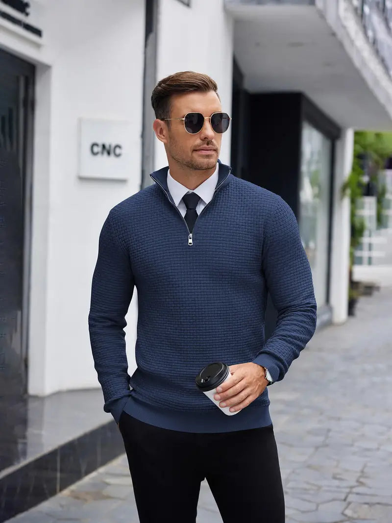 Jayden™ | Kaschmir Zip-Pullover