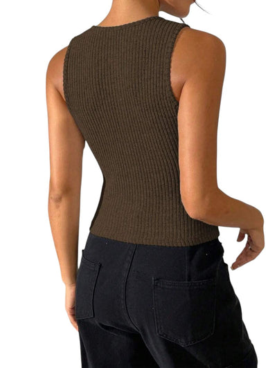 Niva – Geripptes Tanktop mit moderner Linie