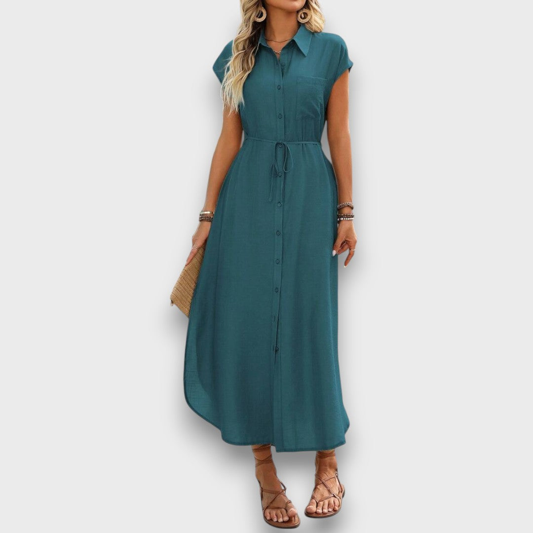 Vivienne – Hemdblusenkleid mit stilvoller Lässigkeit