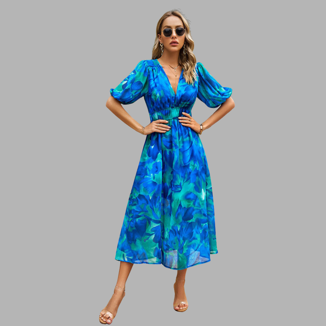 Edeltraud | Stilvolles Maxikleid für warme Tage