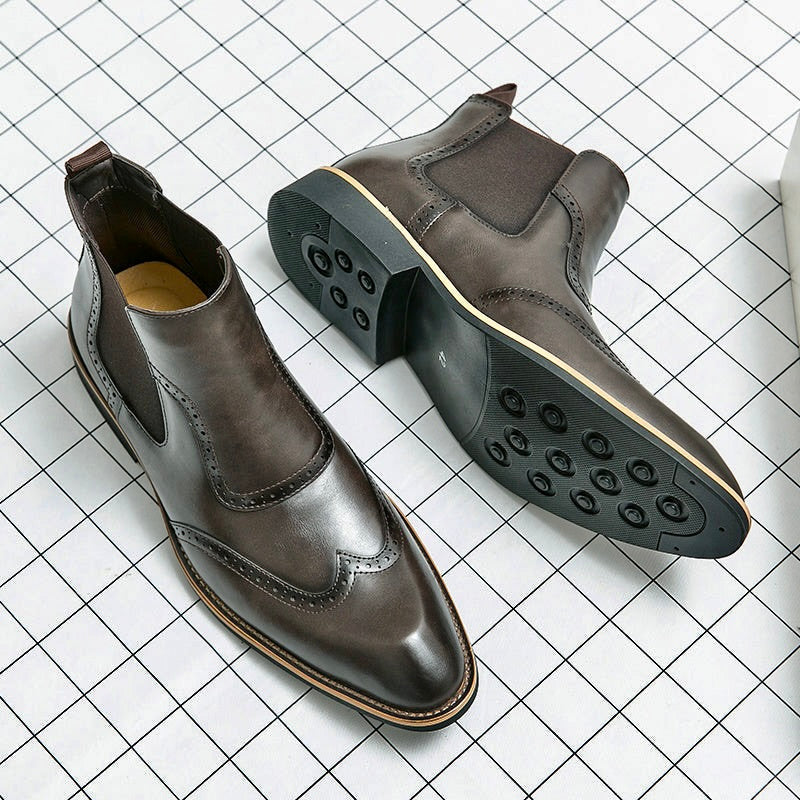 Onyx | Stylische Chelsea-Lederstiefel für jeden Anlass