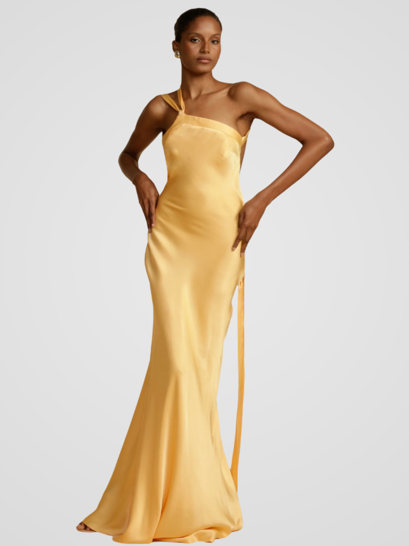 GOLDEN GLOW MAXIKLEID