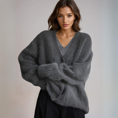 Lina | Warme und weiche Damen-Strickjacke