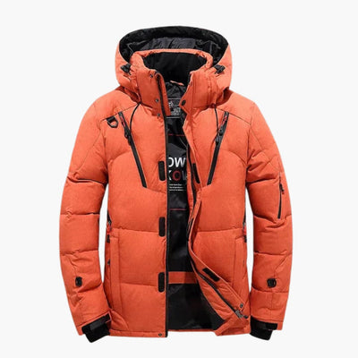 Gesteppt Daunenjacke für Herren