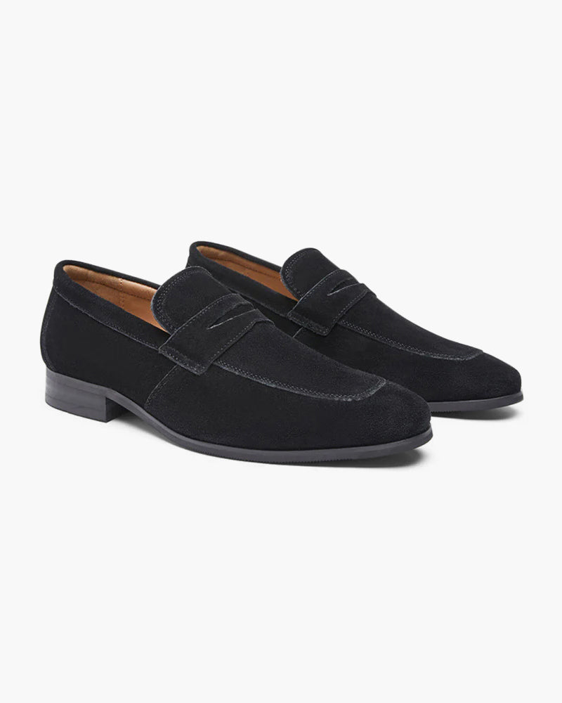 Julian | Old Money Casual Business Wildleder Loafer für Männer