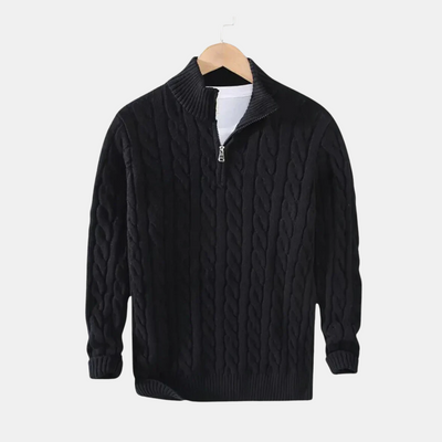 Alessandro™ | Eleganter Pullover mit Reißverschluss