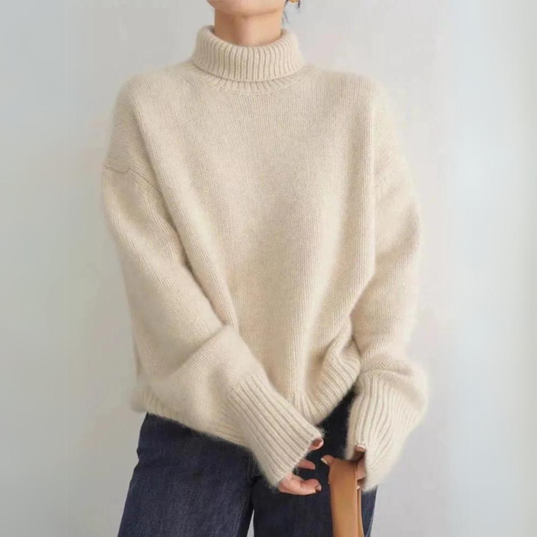 Veloura Rollkragenpullover