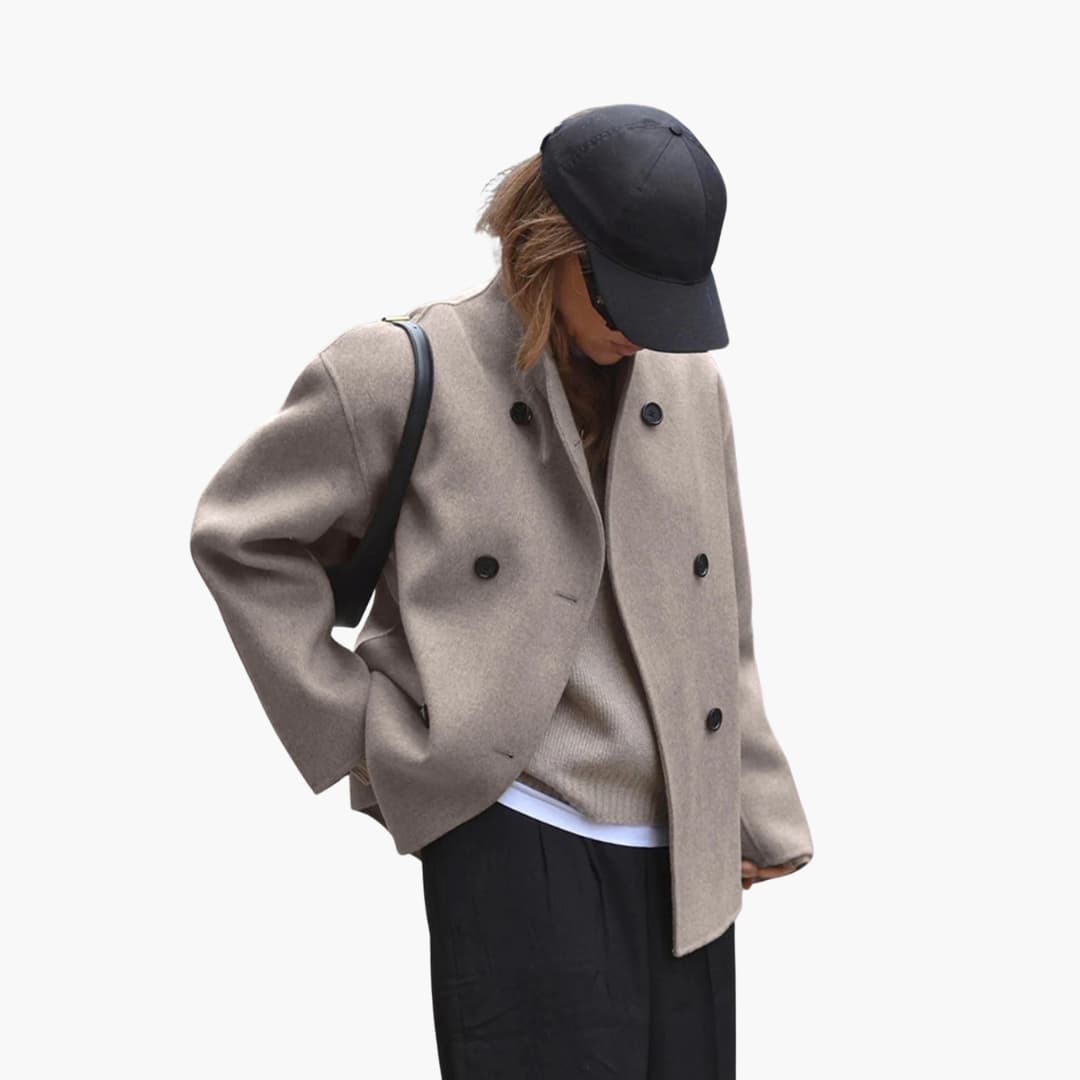 Kurz Wolljacke für Damen