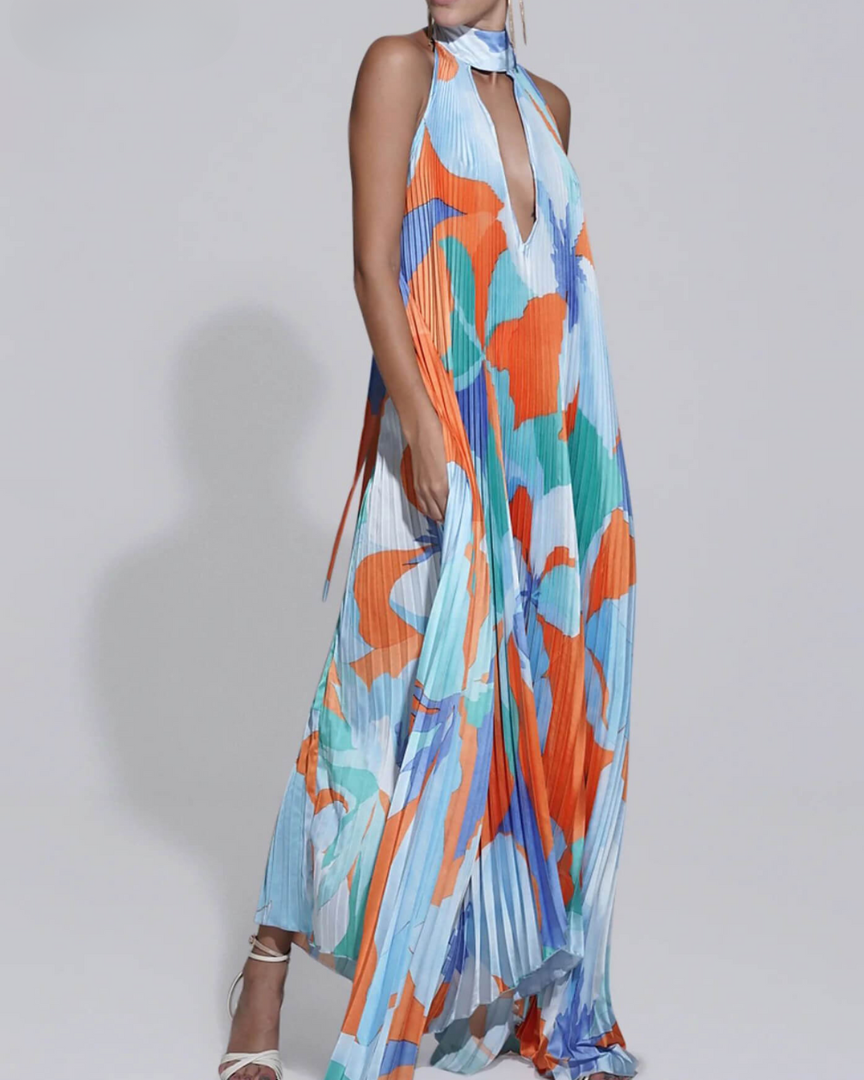 JANELLA™ - MAXIKLEID MIT NECKHOLDER