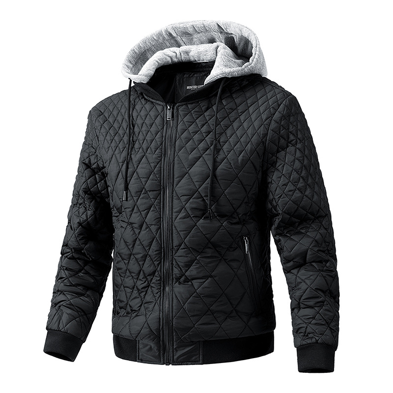 Steppjacke mit Kapuze für Herren