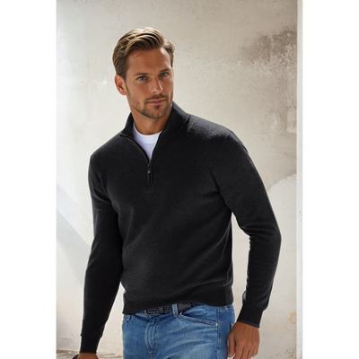 Einzelgänger | Stylischer Halbzip-Pullover für Komfort und Vielseitigkeit
