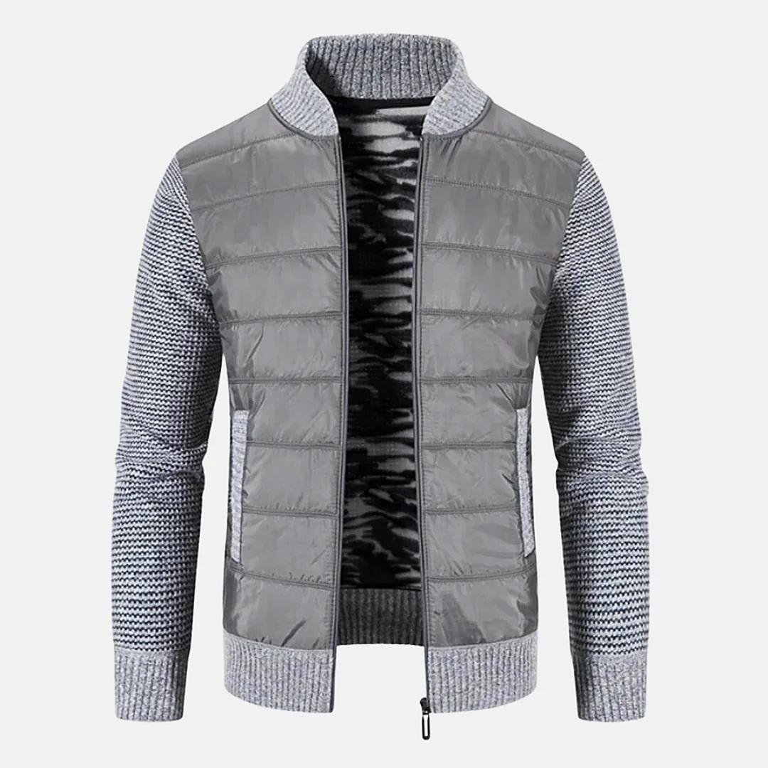 Taras - Strickjacke Herren Wolljacke