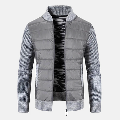 Taras - Strickjacke Herren Wolljacke