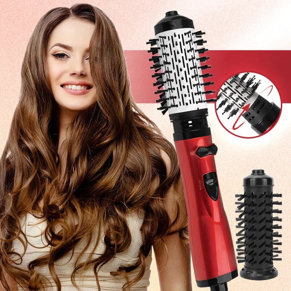 CurlFlow – 2-in-1-Heißluft Styler und Rotierender Haartrockner
