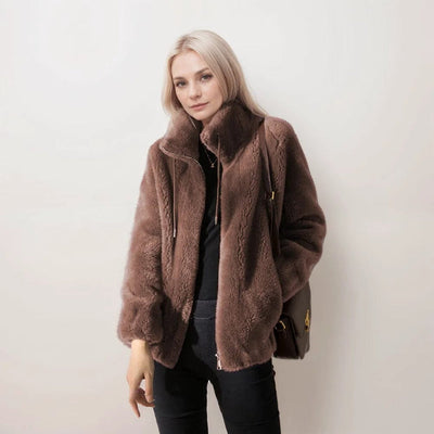 Giselle – Reißverschluss Fleecejacke