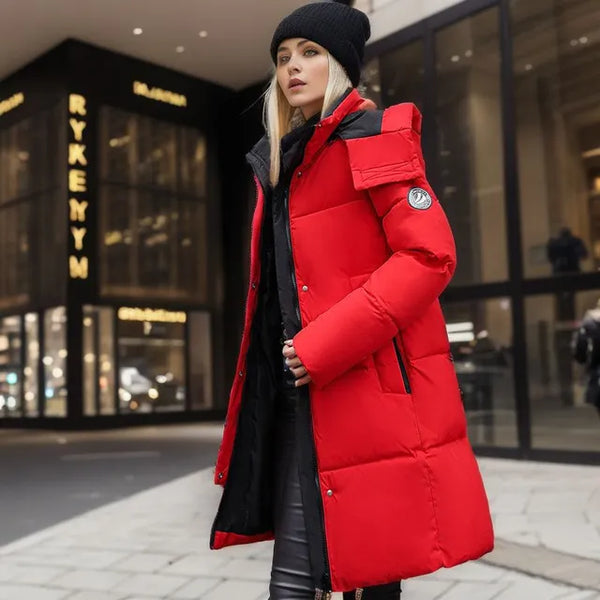 Bethanie - Langer Frauenmantel für kalte Tage