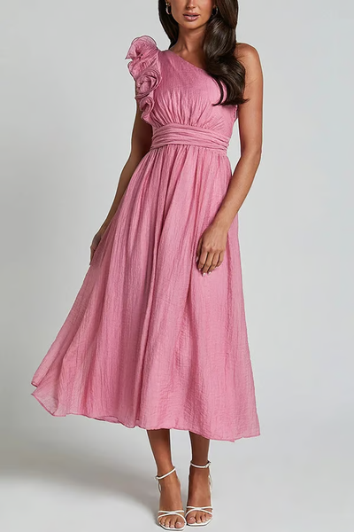 Zheon Sommerkleid – Asymmetrisch. Anmutig. Atemberaubend.