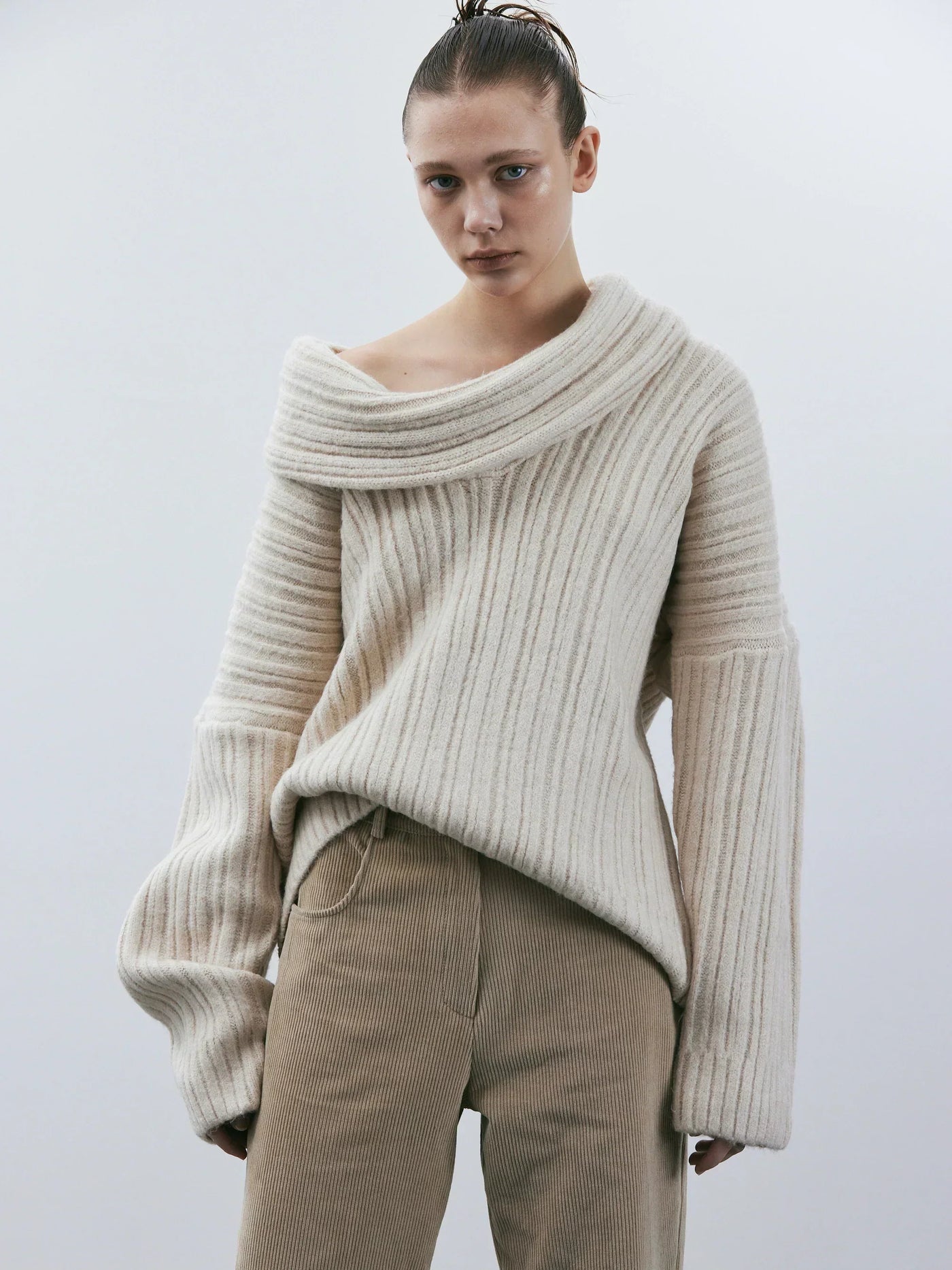 Lamia | Übergroßer Damen Strickpullover