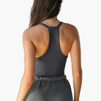 Ärmelloses Top für Damen - Blusentop mit V-Ausschnitt