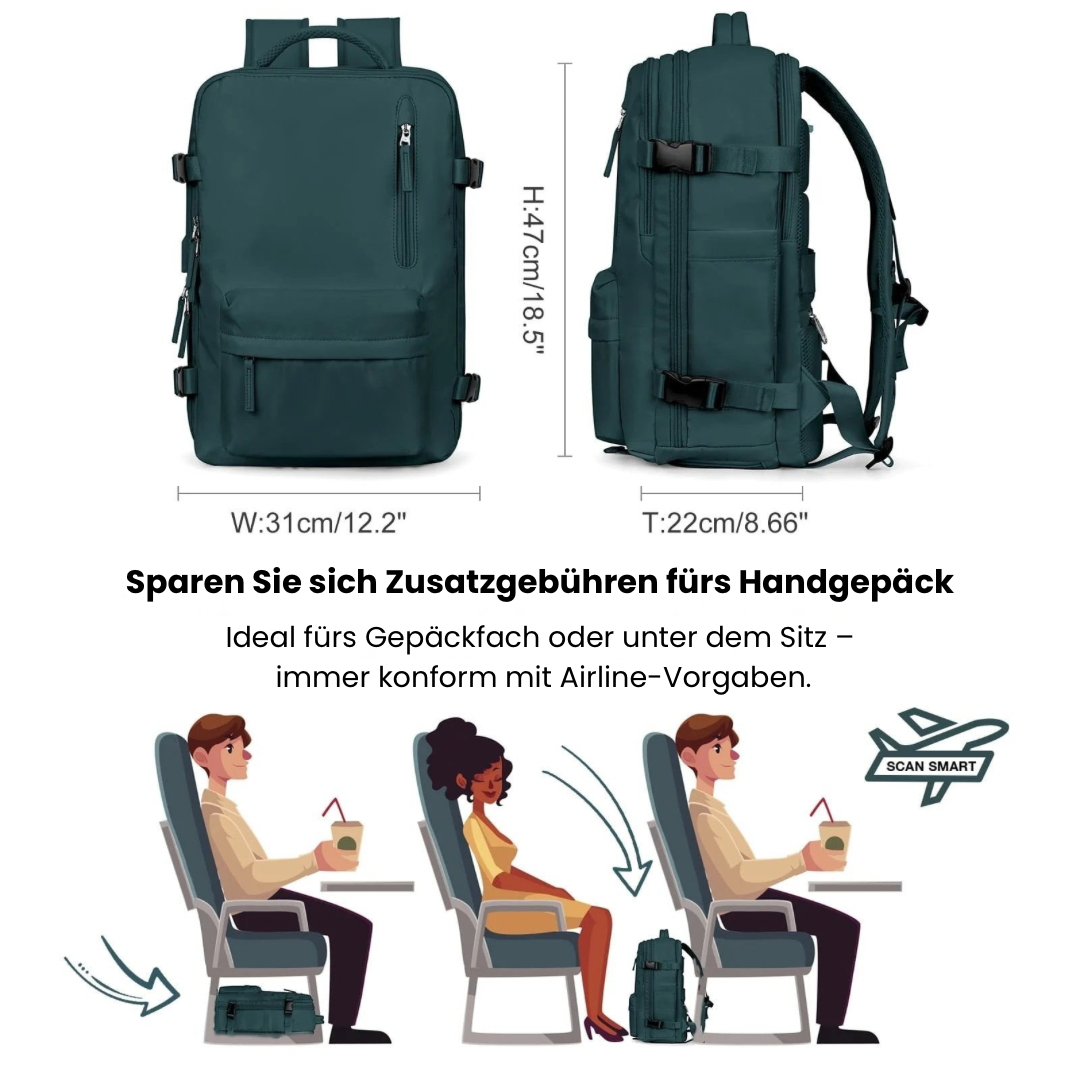 Travex | Multifunktionaler Rucksack für Damen Reisen