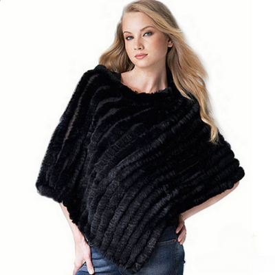 Carla | Luxuriöser, weicher Poncho für Damen