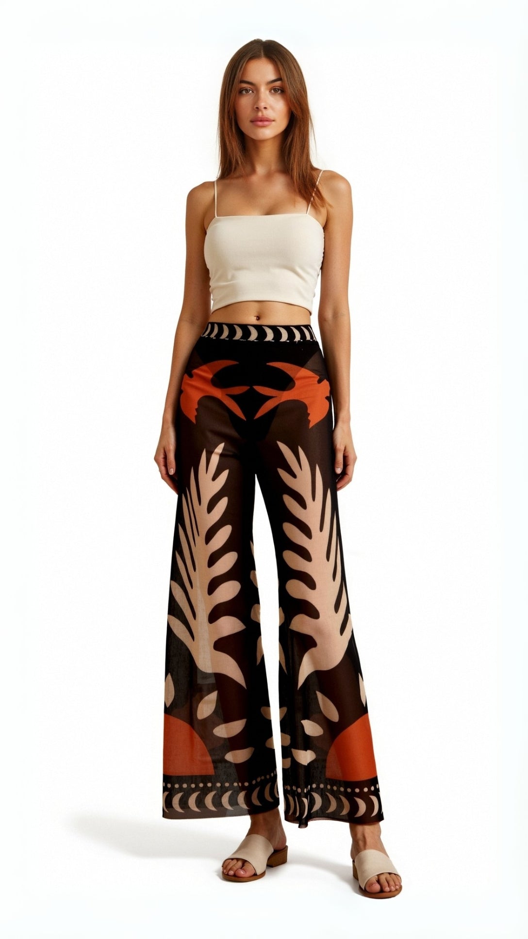 Beth Boho Transparente Hose