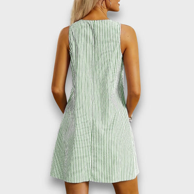 Mariva – Gestreiftes Sommerkleid mit Taschen