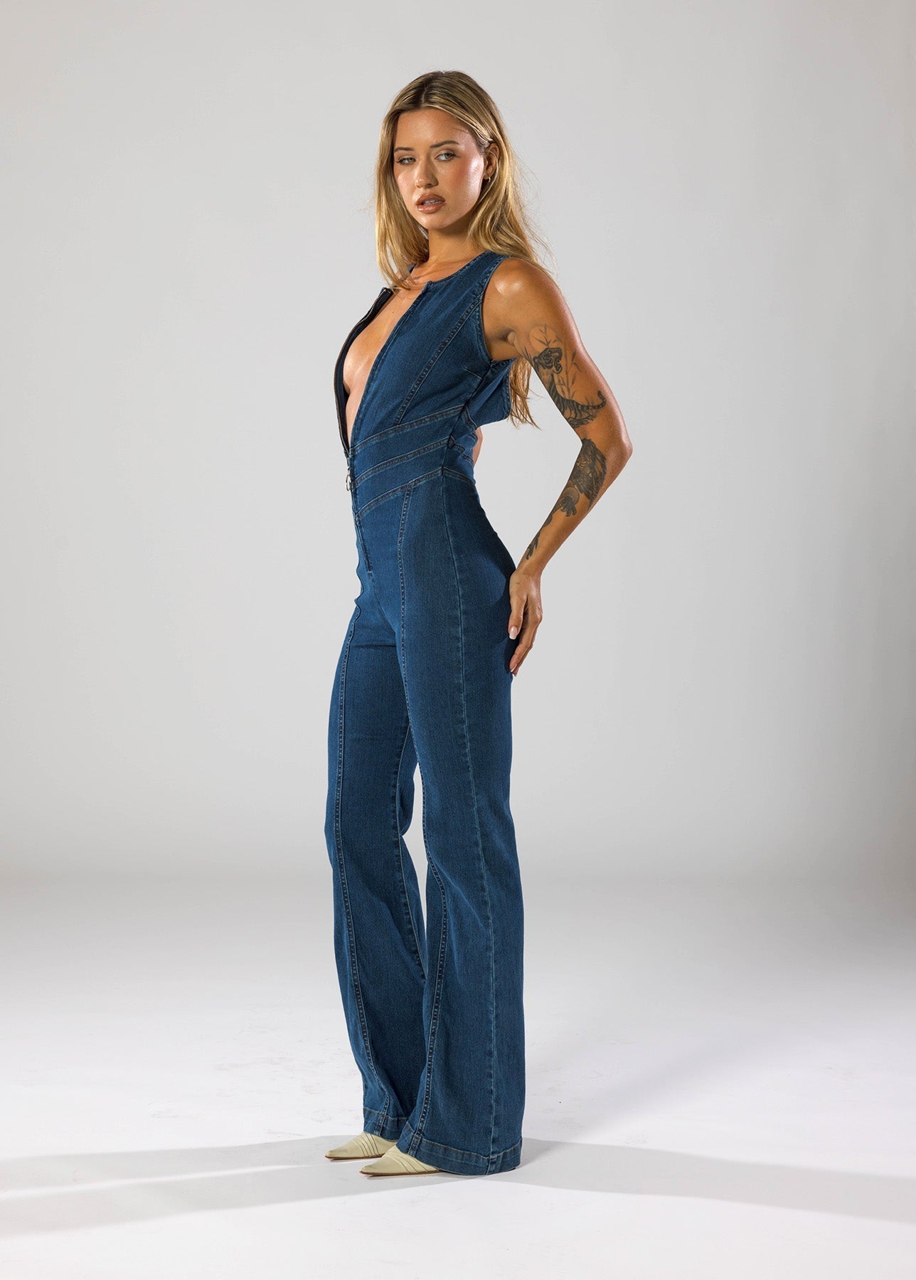 Emmie | Denim Jumpsuit