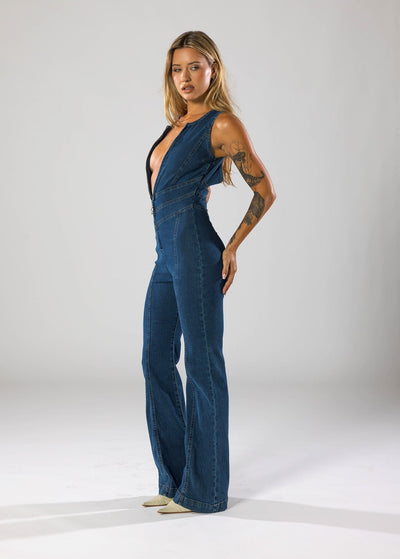 Emmie | Denim Jumpsuit