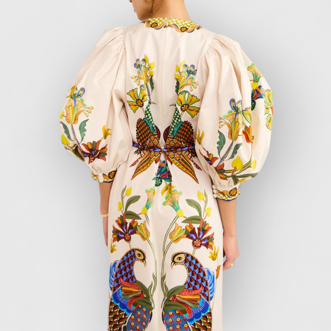 Cressida | Premium Maxikleid mit Spitze