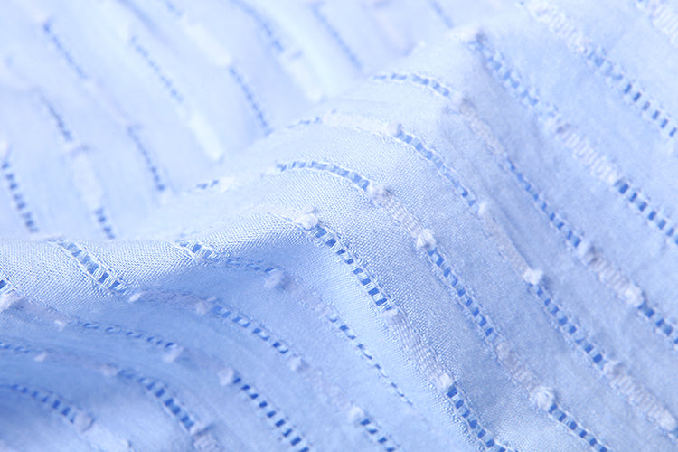 Leichter Zweiteiler aus Baumwollmix – Oversize Bluse & Shorts für Damen